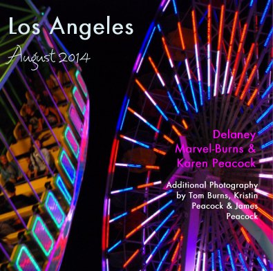 Los Angeles August 2014 book cover