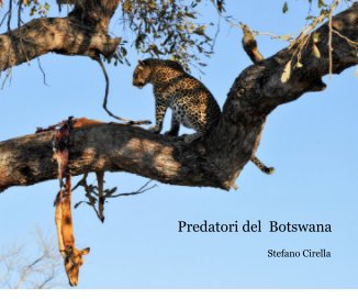 Predatori del Botswana book cover