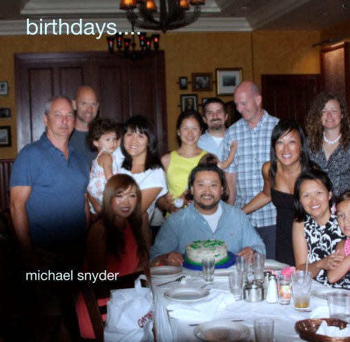 Visualizza birthdays.... di michael snyder
