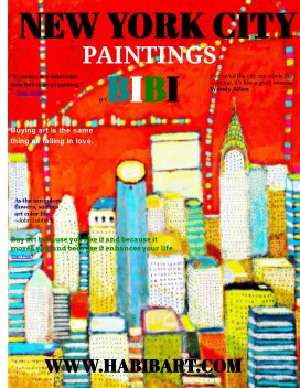 NEW YORK CITY PAINTINGS book cover