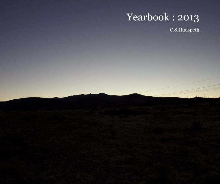 View Yearbook : 2013 by CSHudspeth