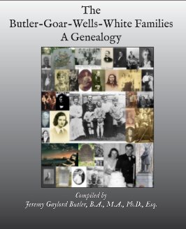 The Butler-Goar-Wells-White Families book cover