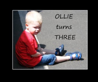 OLLIE turns THREE book cover