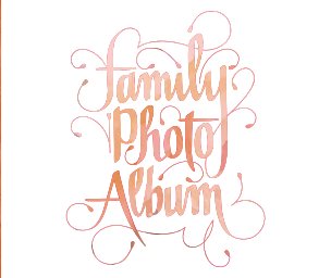 Family Photo Album book cover