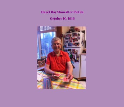 Hazel May Showalter Pietila book cover