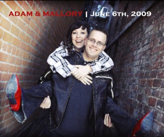 ADAM & MALLORY | June 6th, 2009 book cover