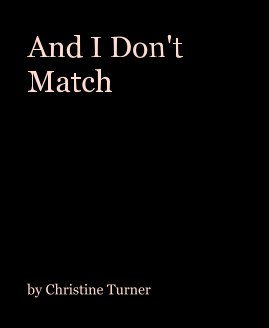 And I Don't Match book cover