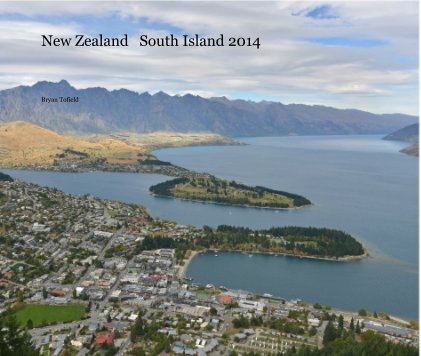 New Zealand South Island 2014 book cover
