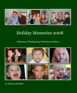 Holiday Memories 2008 book cover