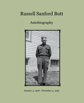 Russell Sanford Butt book cover