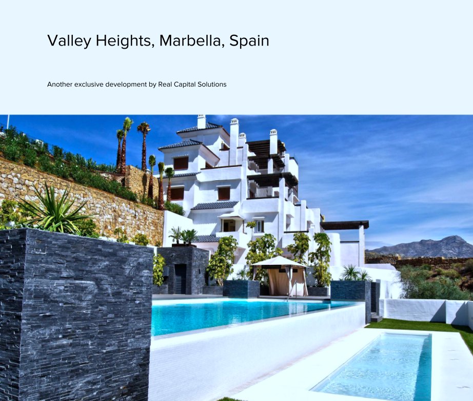 View Valley Heights, Marbella, Spain by Real Capital Solutions