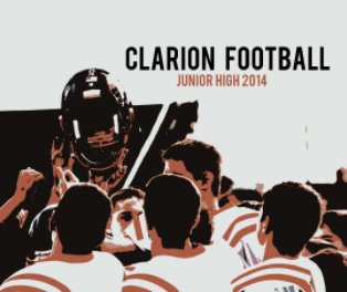 Clarion Jr. High Football Book book cover