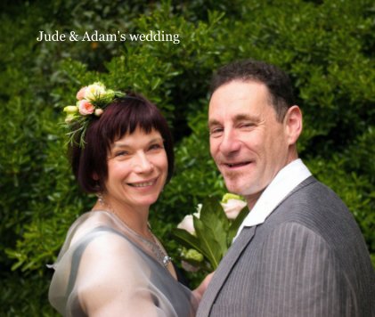 Jude & Adam's wedding book cover