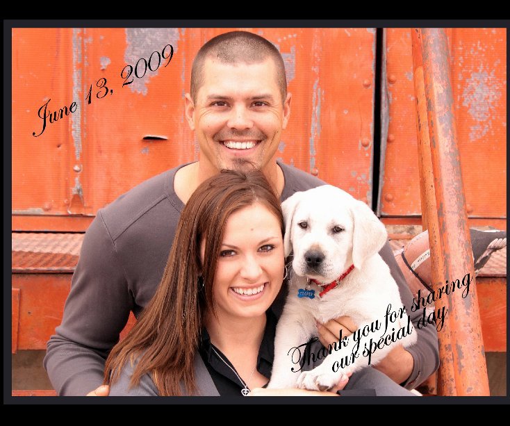 View Lacy & Trever guest book by Creating Memories
