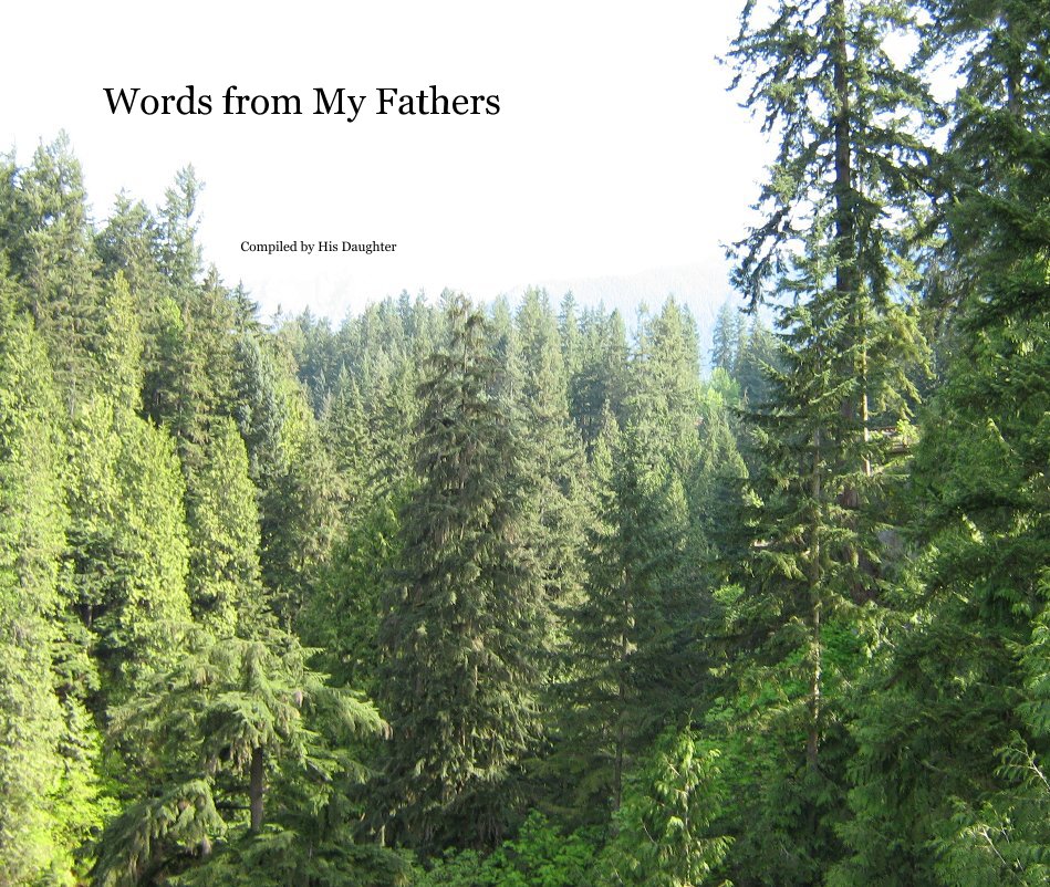 Ver Words from My Fathers por Compiled by His Daughter
