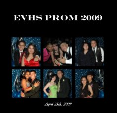 EVHS Prom 2009 book cover