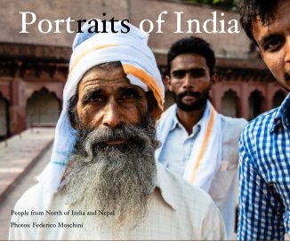 Portraits of India book cover