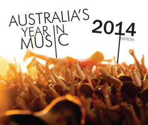 Australia's Year in Music: 2014 Edition (Softcover) book cover