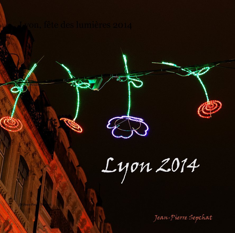 View Lyon, fête des lumières 2014 by de Jean-Pierre Sepchat