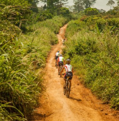 Vélo Afrique Kameroen Pre Site november 2014 book cover