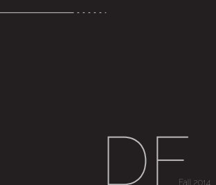 DF Arch 2101 Portfolio book cover