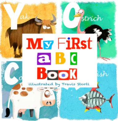 My First ABC Book (Large Hard Cover) book cover