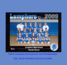 Lamphere Girls Varsity Soccer 2009 book cover