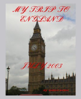 MY TRIP TO ENGLAND book cover
