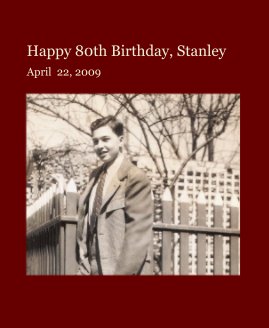 Happy 80th Birthday, Stanley book cover