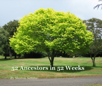 52 Ancestors in 52 Weeks book cover