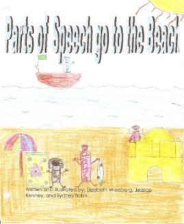 Parts of Speech Go to the Beach book cover