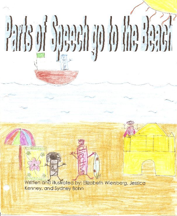 View Parts of Speech Go to the Beach by Elizabeth, Jessica, and Sydney