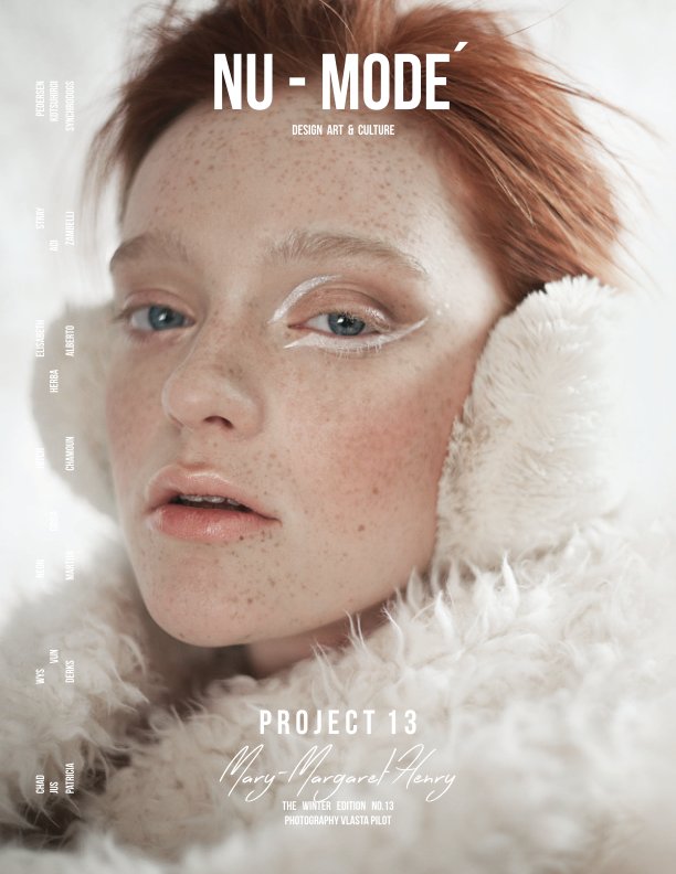 Ver "Project 13" No.13 The Winter Edition Featuring Mary-Margaret Henry Soft Cover Book por Nu-Mode´