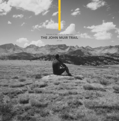 John Muir Trail 2013 book cover