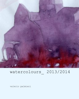 watercolours_ 2013/2014 book cover