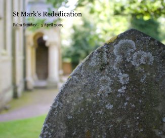 St Mark's Rededication book cover