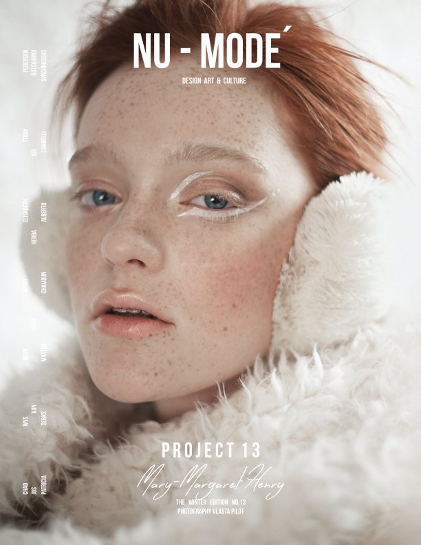 Ver "Project 13" No.13 The Winter Edition Magazine Featuring Mary-Margaret Henry por Nu-Mode´