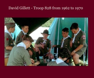 David Gillett - Troop 828 from 1962 to 1970 book cover