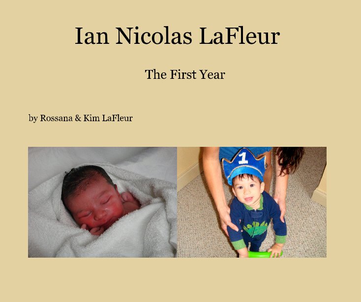 Ver Ian Nicolas LaFleur por Rossana & Kim LaFleur