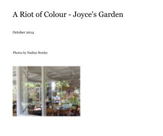 A Riot of Colour - Joyce's Garden book cover
