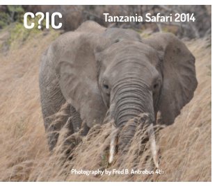 C?IC Tanzania Safari 2014 book cover