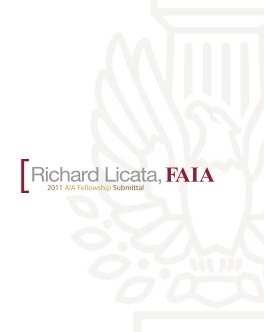 AIA Fellowship Submittal - Licata book cover