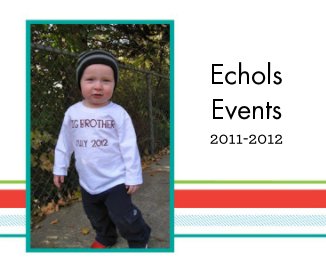 Echols Events 2011-2012 book cover