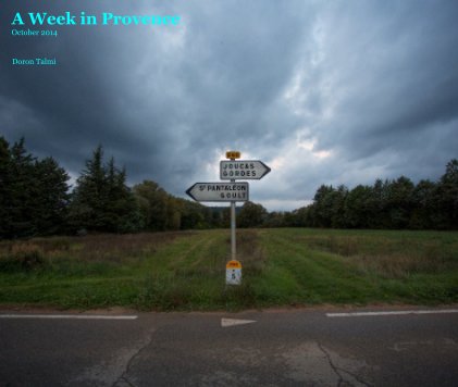 A Week in Provence October 2014 book cover