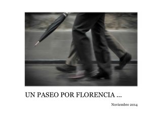 UN PASEO POR FLORENCIA ... book cover