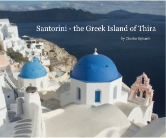 Santorini - the Greek Island of Thira book cover