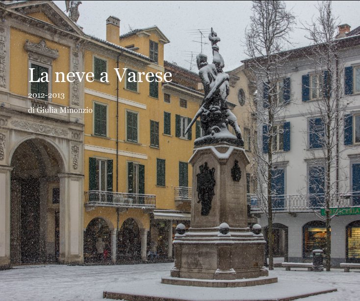 View La neve a Varese by di Giulia Minonzio
