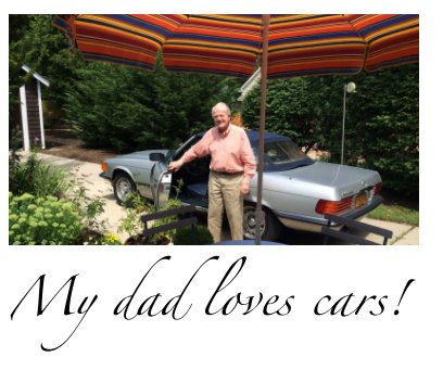 My Dad Loves Cars book cover