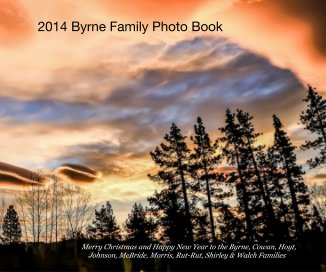 2014 Byrne Family Photo Book book cover