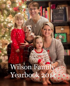 Wilson Family Yearbook 2014 book cover